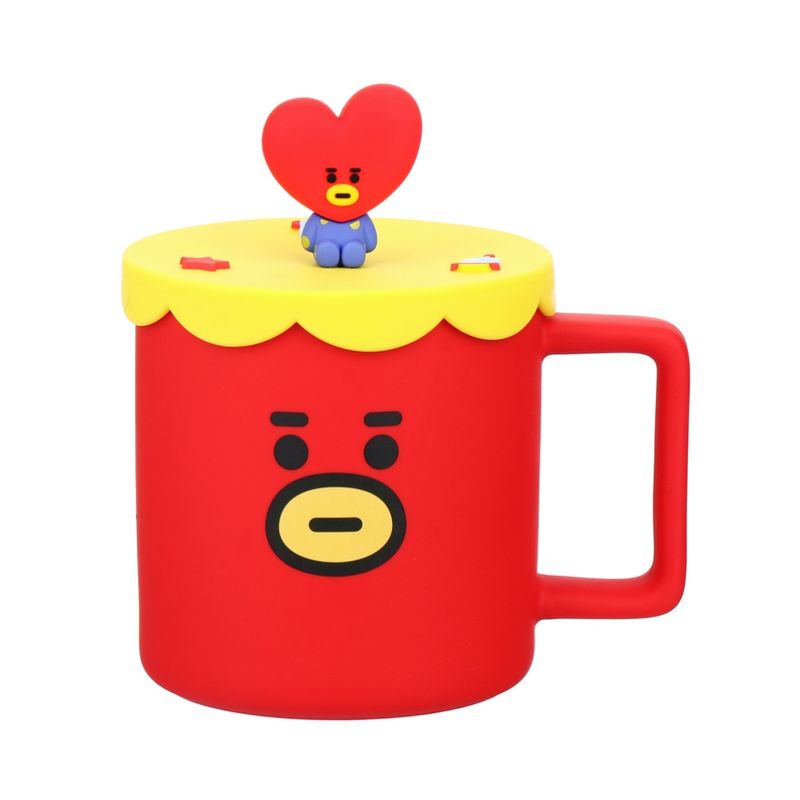 Taza-Con-Tapa-BT21-Tata-Cer-mica-Roja-425-ml-1-22605