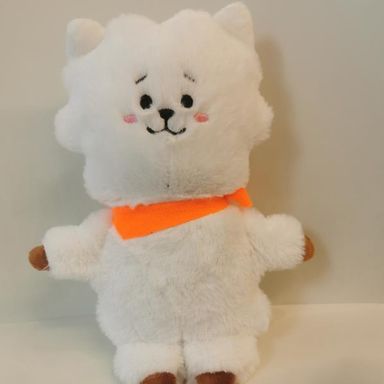 Peluche BT21 RJ Felpa Blanco 28x20x40 Cm