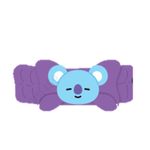 Banda-Para-Cabello-BT21-Koya-100-Poli-ster-Morado-1-22651