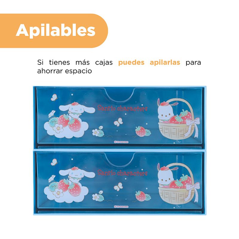 Organizador-De-Escritorio-Con-Caj-n-Sanrio-Apilable-Pl-stico-Azul-6-23292