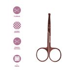 Tijeras-Para-Cejas-MINISO-Acero-Inoxidable-Golden-Rose-3-23392