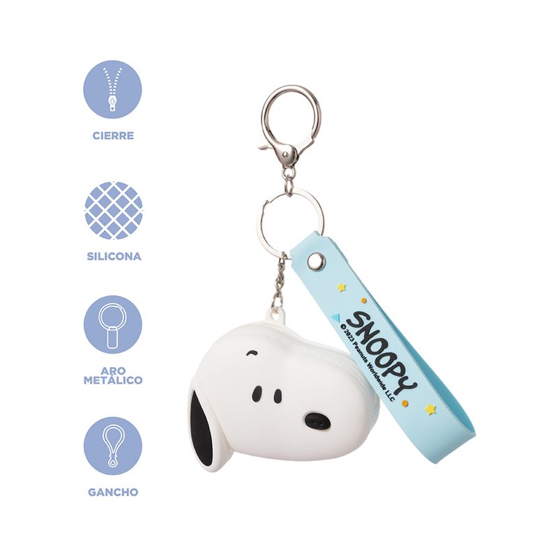 Funda-Protectora-Para-Aud-fonos-Snoopy-Port-til-Silicona-Blanca-3-23402