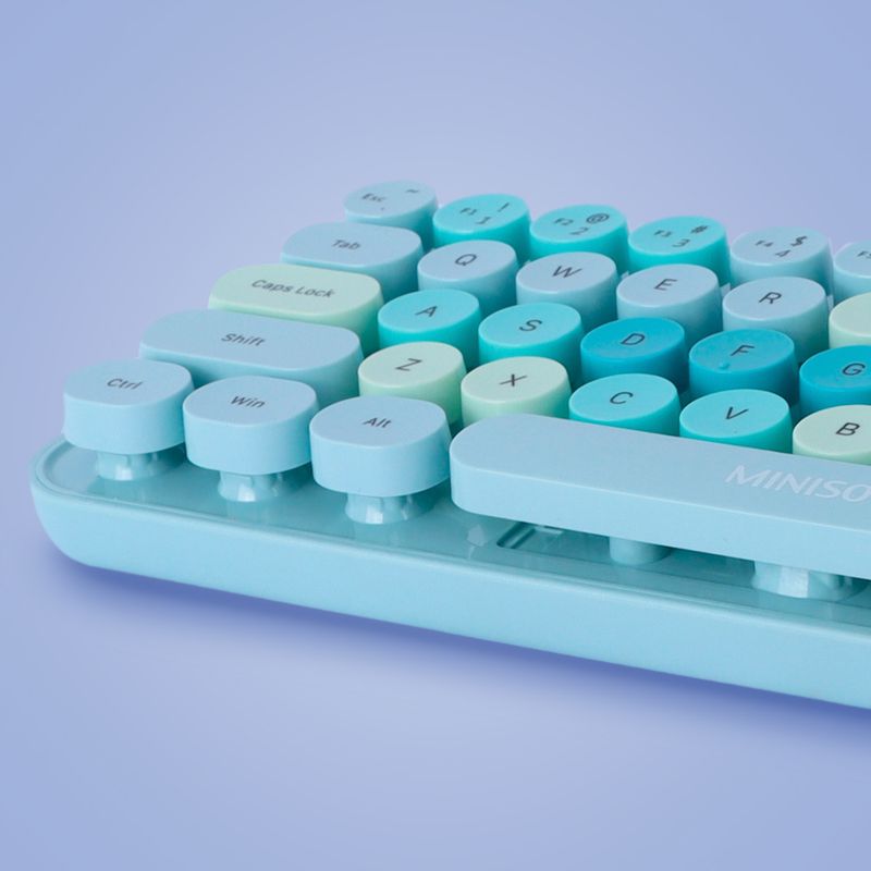 Teclado-MINISO-Inal-mbrico-Sint-tico-Verde-3-23436