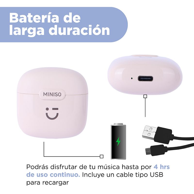 Aud-fonos-Inal-mbricos-Con-Estuche-De-Carga-MINISO-Wink-Beige-TWS-6-23443