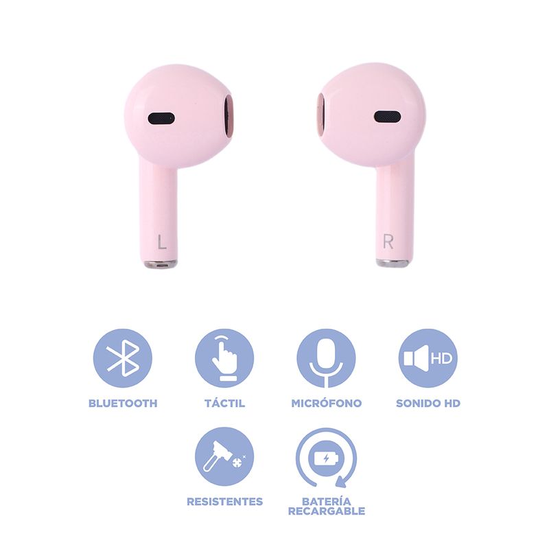Aud-fonos-Inal-mbricos-Con-Estuche-De-Carga-MINISO-Wink-Rosa-TWS-3-23444