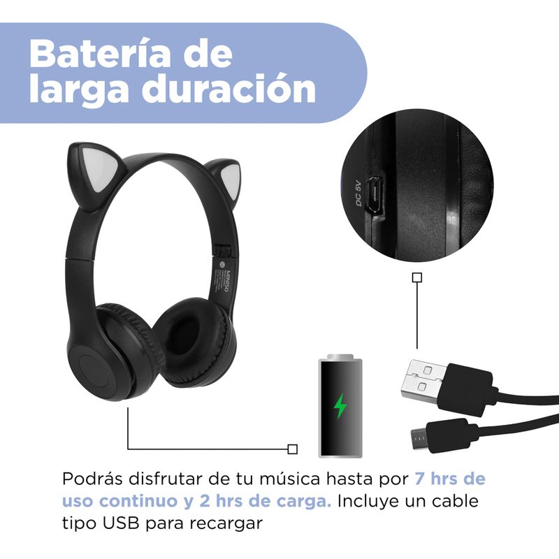 Aud-fonos-De-Diadema-Inal-mbricos-MINISO-Dise-o-Con-Orejas-De-Gato-Negros-B-T-5-0-7-23460
