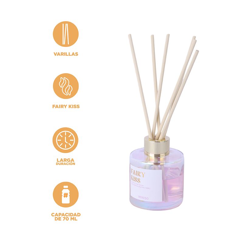 Difusor-De-Aroma-MINISO-Colorful-70-ml-Fairy-Kiss-6-Varillas-3-23535