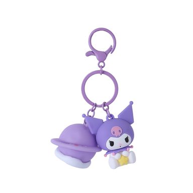 Llavero Con Luz Sanrio Kuromi Planet Dream