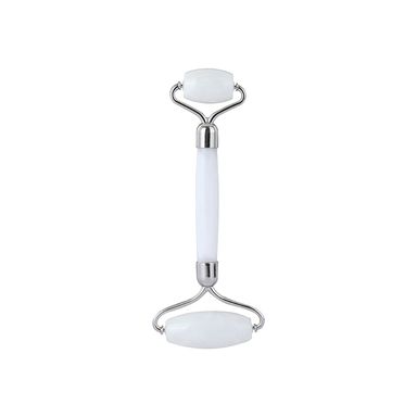 Rodillo Masajeador Facial MINISO Doble Cabezal Resina Blanco