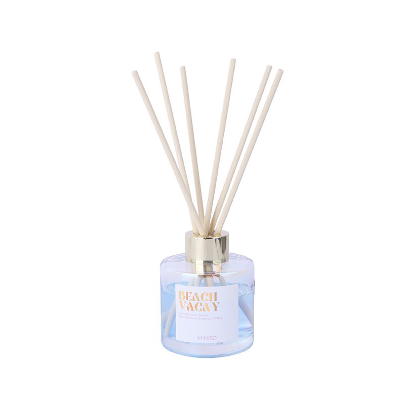 Difusor-De-Aroma-MINISO-Colorful-70-ml-Beach-Vacay-6-Varillas-1-23538