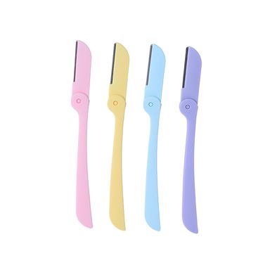 Set Perfiladores Para Cejas MINISO Plegables Sintéticos Multicolor 4 Piezas