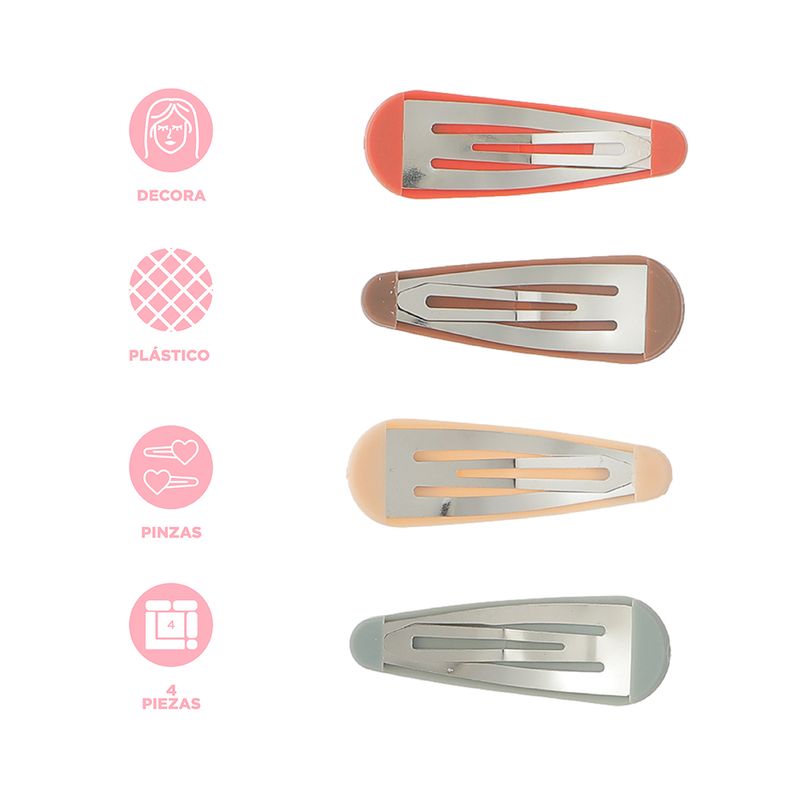 Set-Broches-Para-Cabello-MINISO-Dise-o-De-Gota-Sint-ticos-Multicolor-4-Piezas-3-23582