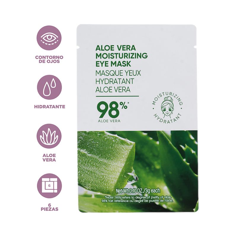 Paquete-Mascarilla-Para-Ojos-MINISO-Hidratante-Aloe-Vera-6-Piezas-3-23755