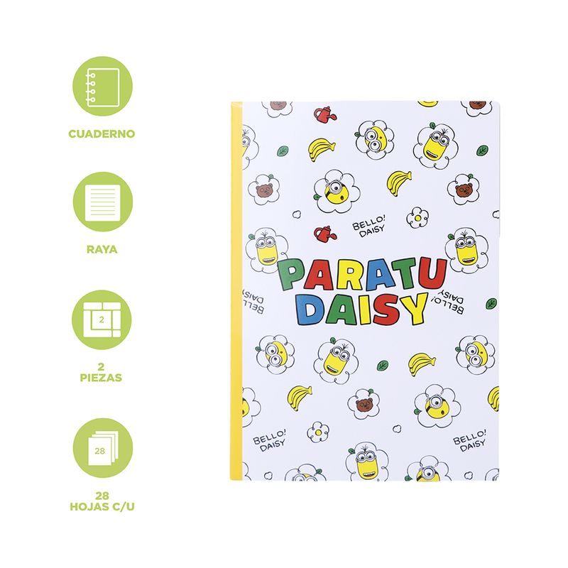 Set-Libretas-MINIONS-Colecci-n-Daisy-Pasta-Suave-Amarillas-Raya-2-Piezas-4-23795