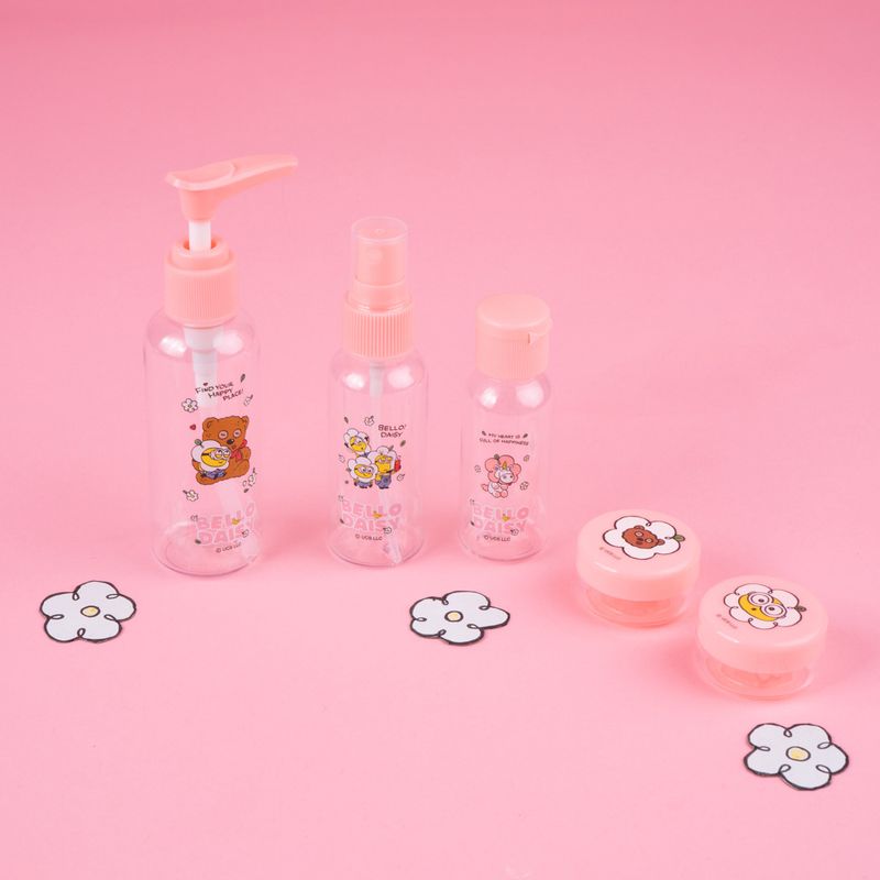Kit-Botellas-De-Viaje-MINIONS-Colecci-n-Daisy-Pl-stico-Rosa-7-Piezas-3-23802