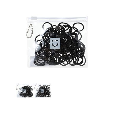 Set Ligas Para Cabello MINISO Textiles Multicolor 100 Piezas