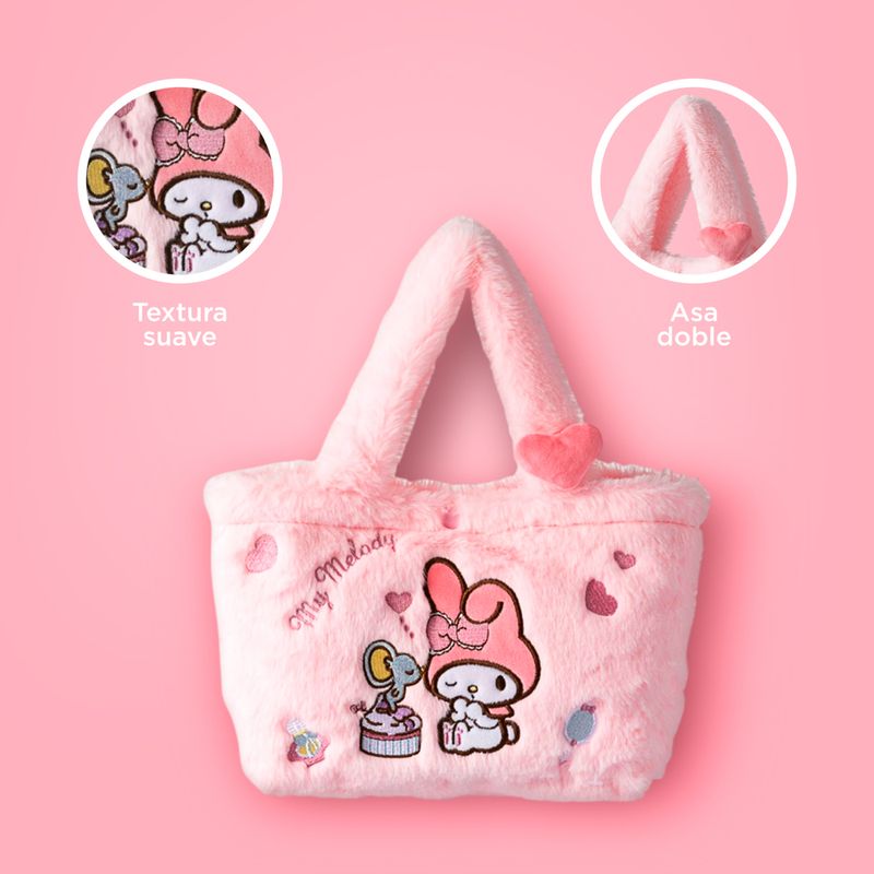 Lonchera-Sanrio-My-Melody-Afelpada-Rosa-28x17x8-cm-6-23824
