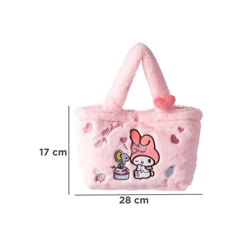 Lonchera-Sanrio-My-Melody-Afelpada-Rosa-28x17x8-cm-8-23824
