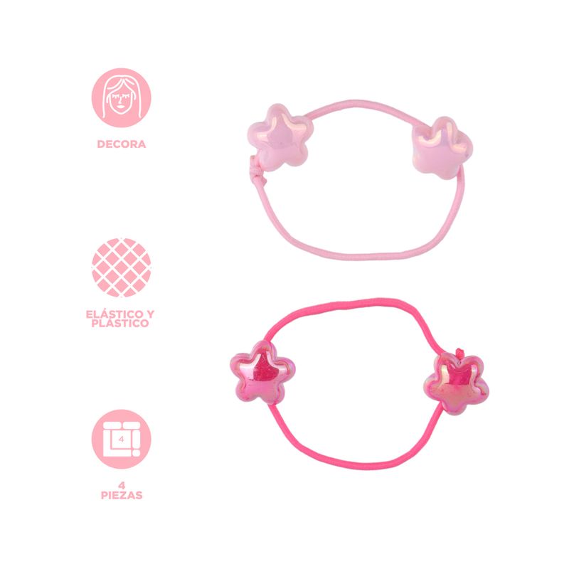 Set-Ligas-Para-Cabello-Miniso-Estrellas-Textiles-Multicolor-4-Piezas-4-23832