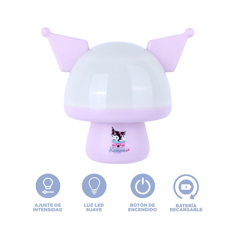 L-mpara-De-Noche-Sanrio-Kuromi-Sint-tica-Lila-16x16x16-8-cm-Recargable-4-23856