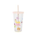 Vaso-Con-Tapa-Y-Popote-Disney-Tsum-Tsum-Pl-stico-Amarillo-600-ml-1-23926