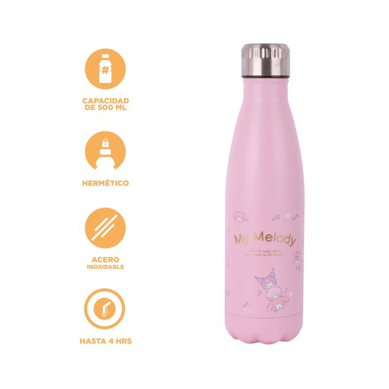 Termo-Con-Tapa-Enroscable-SANRIO-My-Melody-Acero-Inoxidable-Rosa-500-ml-4-24022