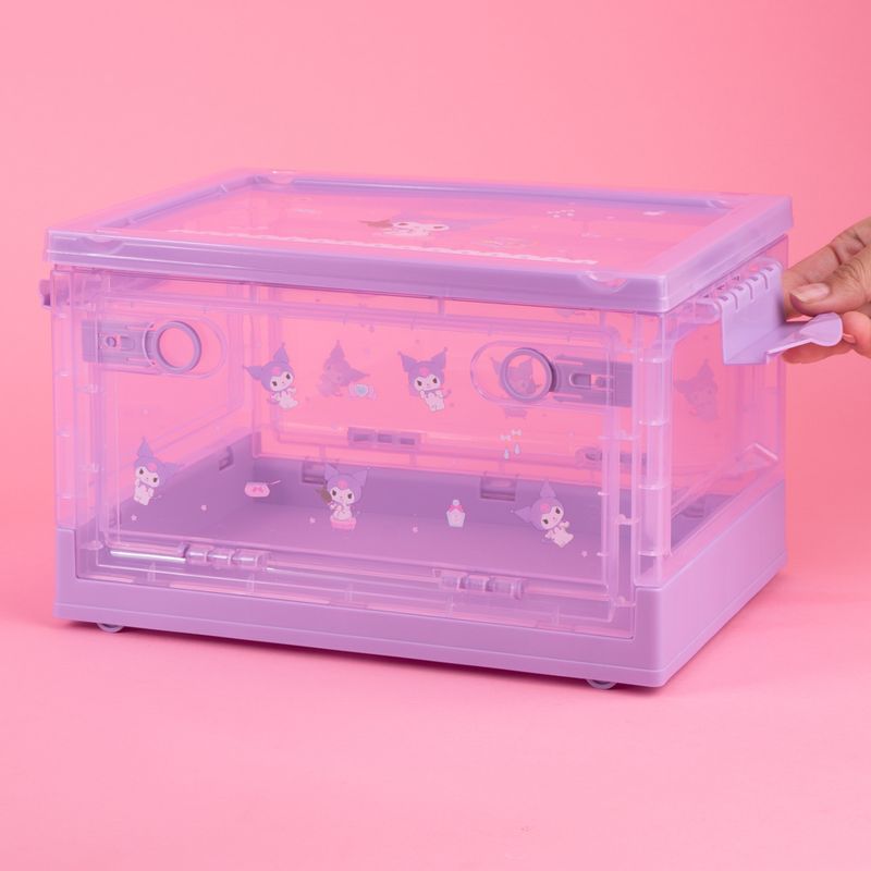 Caja-De-Almacenamiento-SANRIO-Kuromi-Plegable-Sint-tica-Morada-2-24110