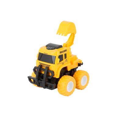 Vehículo De Juguete Tracción MINISO Excavadora De Construcción Sintético Amarillo