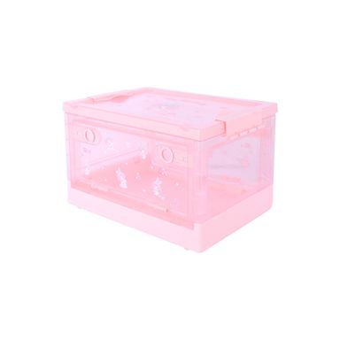 Caja De Almacenamiento SANRIO  My Melody Plegable Sintética Rosa