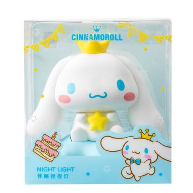 Mini Lámpara De Noche Sanrio Cinnamorol Recargable Sintética