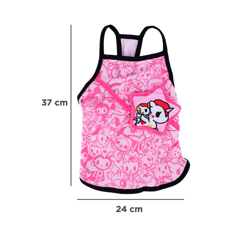 Ropa-Para-Mascotas-TOKIDOKI-Ropa-Para-Mascotas-Camisa-97-Poli-ster-3-Elastano-Rosa-4-24854