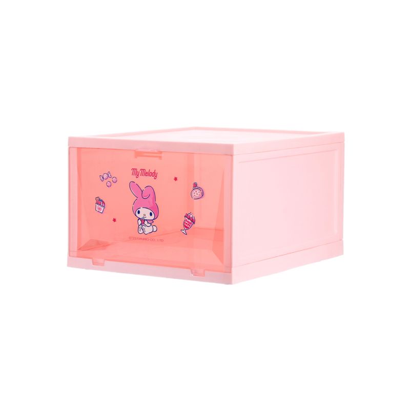 Caja-De-Almacenamiento-SANRIO-Caja-De-Almacenamiento-Zapatos-Sint-tica-Rosa-Armable-1-24804