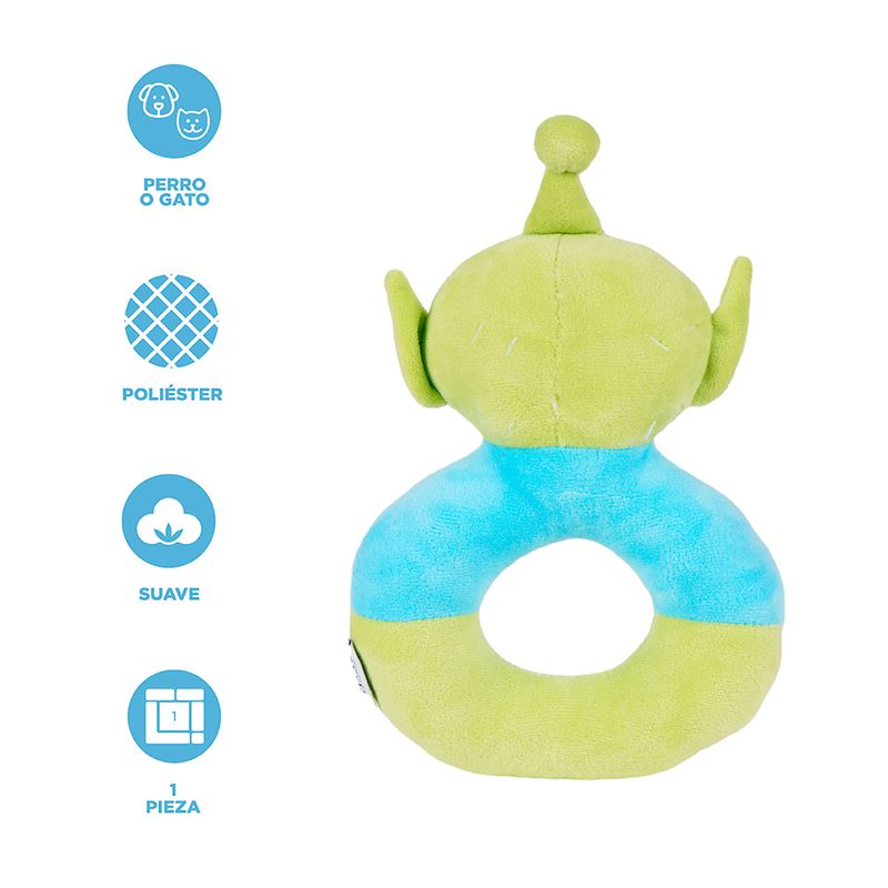 Juguete-Para-Perro-Disney-Al-en-Aro-De-Felpa-Poli-ster-Verde-3-25176