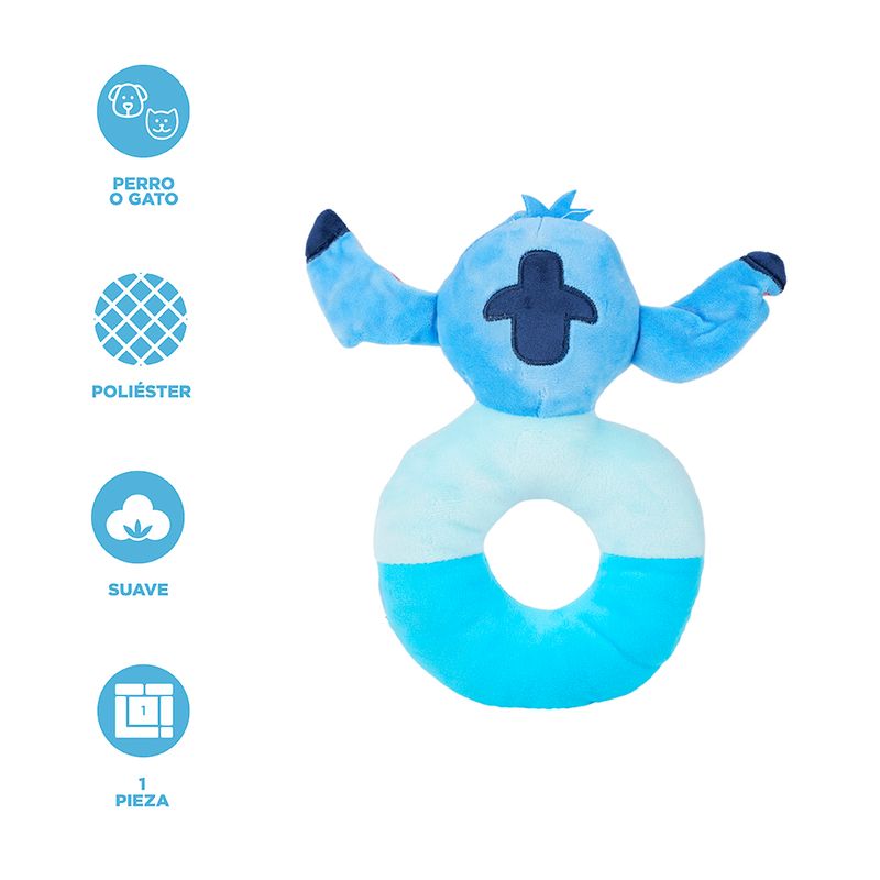 Juguete-Para-Perro-Disney-Stitch-Aro-De-Felpa-Poli-ster-Azul-3-25177
