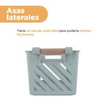 Cesta-De-Almacenamiento-Miniso-Rectangular-Pl-stico-Menta-5-25195