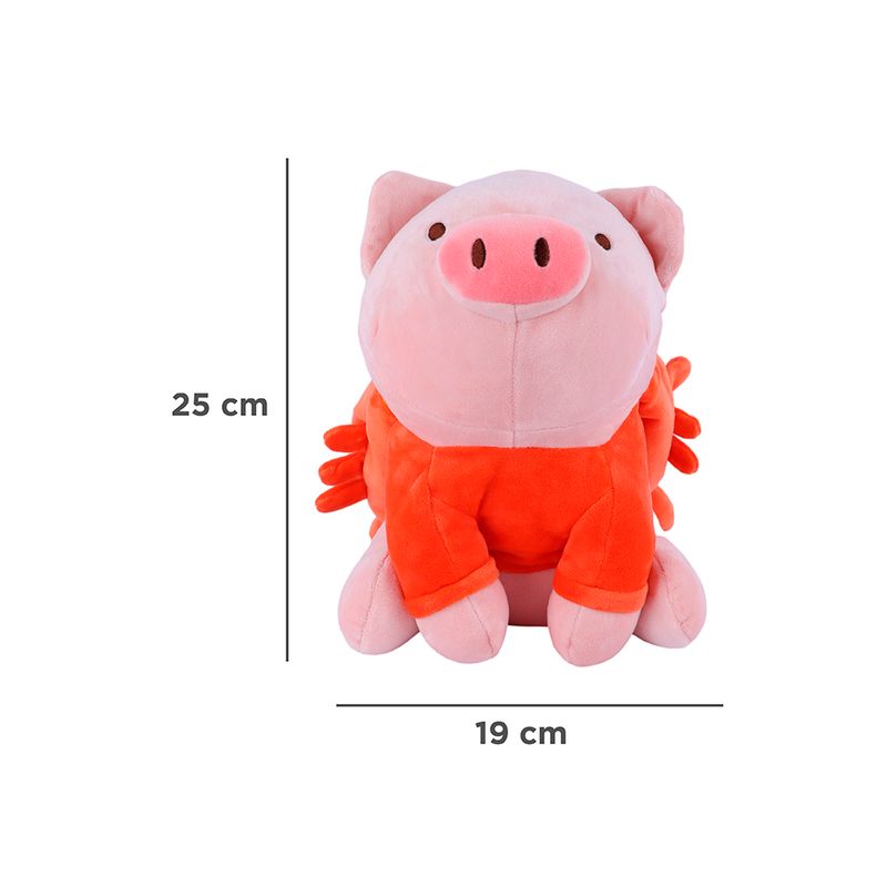 Peluche-Miniso-Cerdita-Gigi-Disfrazada-De-Cangrejito-Felpa-7-25229