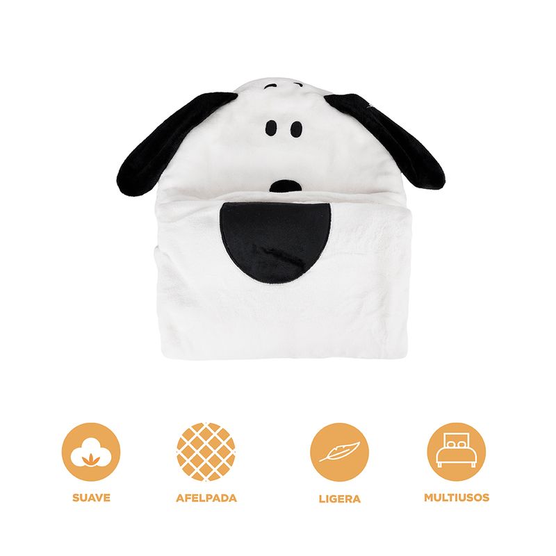 Manta-Con-Capucha-Snoopy-100-Poli-ster-Blanca-3-25233