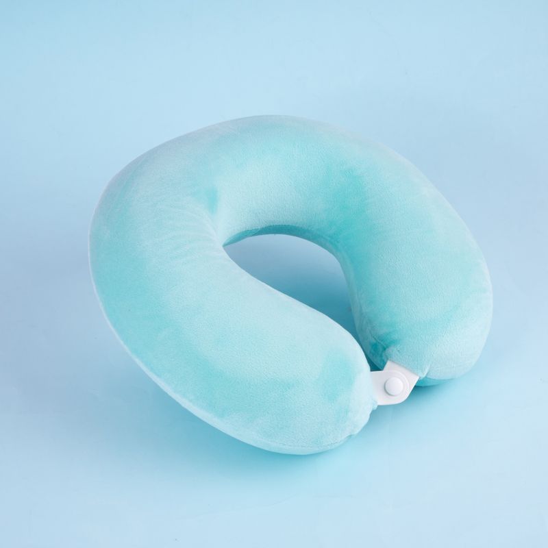 Almohada-De-Viaje-Miniso-Memory-Foam-Textil-Verde-Aqua-7-25234