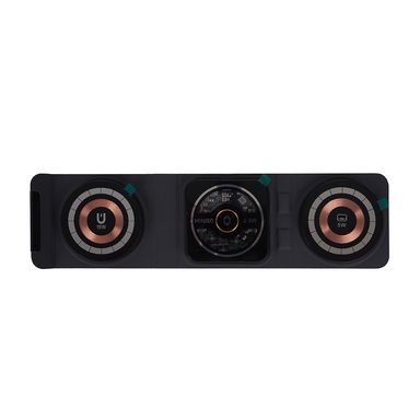Cargador Inalámbrico Magnético Miniso 3 En 1 Negro 22.5 W