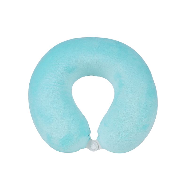 Almohada-De-Viaje-Miniso-Memory-Foam-Textil-Verde-Aqua-1-25234