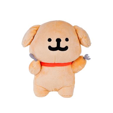 Peluche Miniso Perrito Maltese Felpa Beige