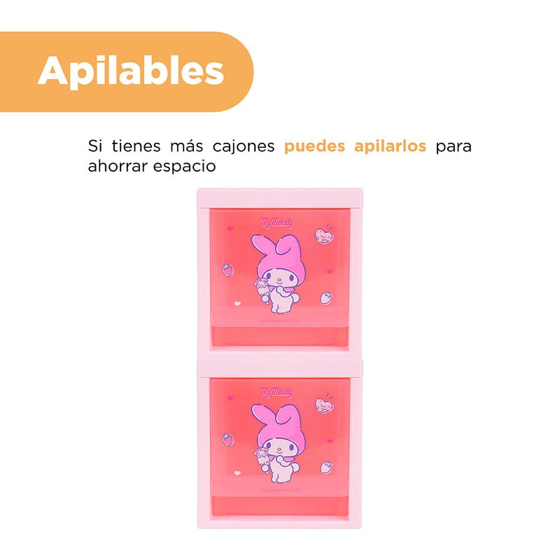 Organizador-De-Escritorio-Con-Caj-n-Sanrio-My-Melody-Sint-tico-Rosa-5-25297