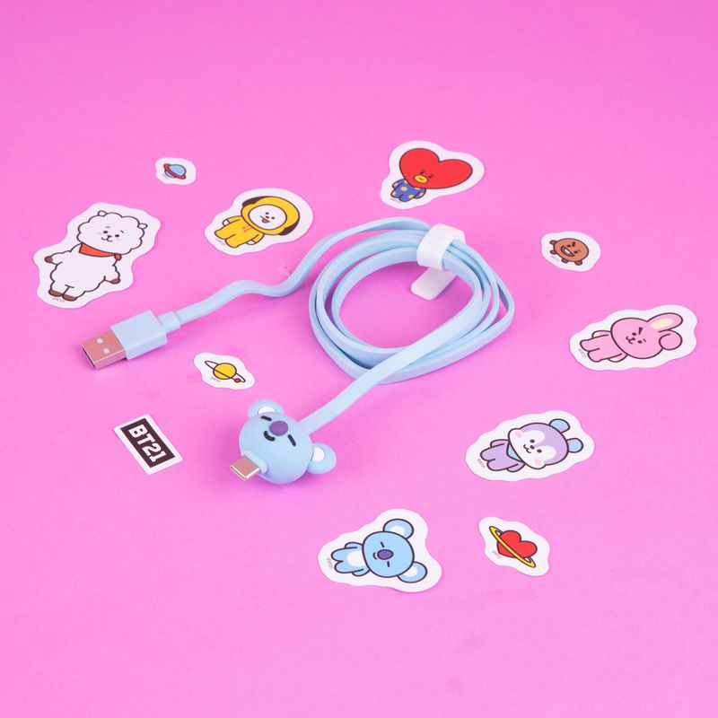 Cable-De-Carga-R-pida-BT21-Koya-Tipo-C-Reforzado-En-Nailon-Blanco-15-W-4-25326