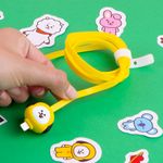 Cable-De-Carga-R-pida-Y-Datos-BT21-Chimmy-USB-A-Lightning-Sint-tico-Amarillo-12-W-2-25329