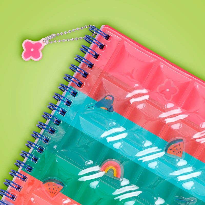 Libreta-Miniso-Flores-Summer-Colors-Multicolor-Rayas-2-25332