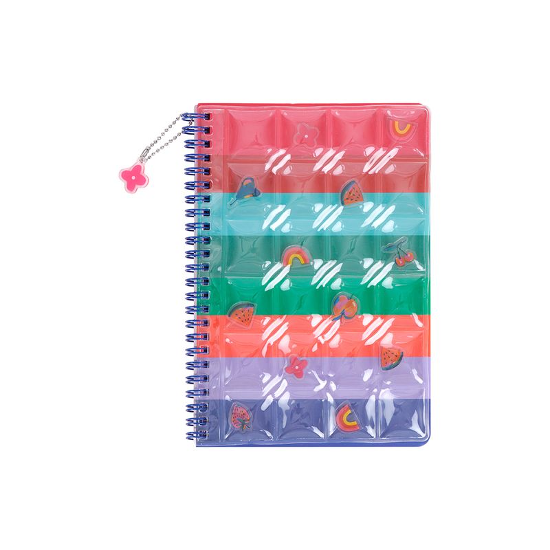 Libreta-Miniso-Flores-Summer-Colors-Multicolor-Rayas-1-25332