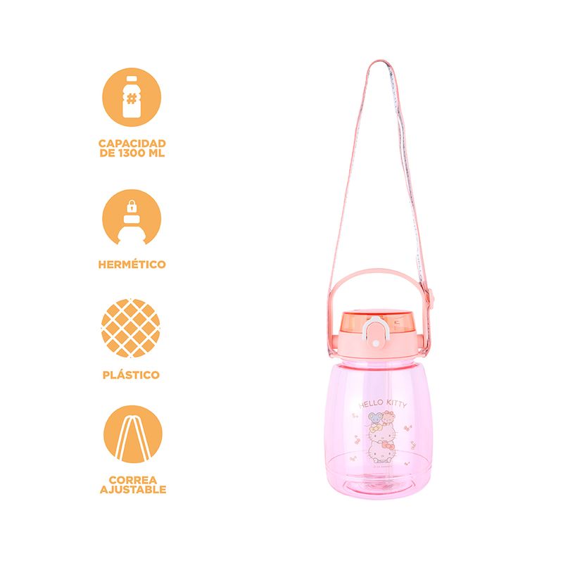 Cilindro-Con-Correa-Sanrio-Hello-Kitty-Gran-Capacidad-Pl-stico-Rosa-1-3-L-4-25546