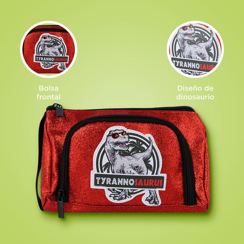 Lapicera-MINISO-Tyrannosaurus-Dise-o-Brillantina-Sint-tica-Roja-5-25564