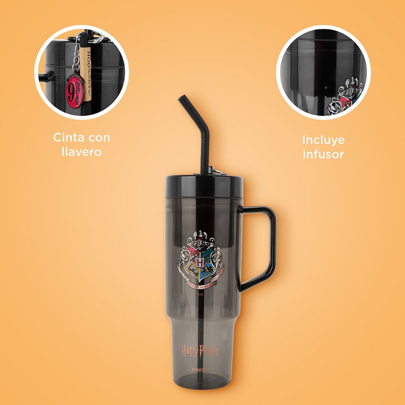 Vaso-Con-Tapa-Y-Bombillae-Infusor-Harry-Potter-Hogwarts-Pl-stico-Negro-1250-ml-5-25654