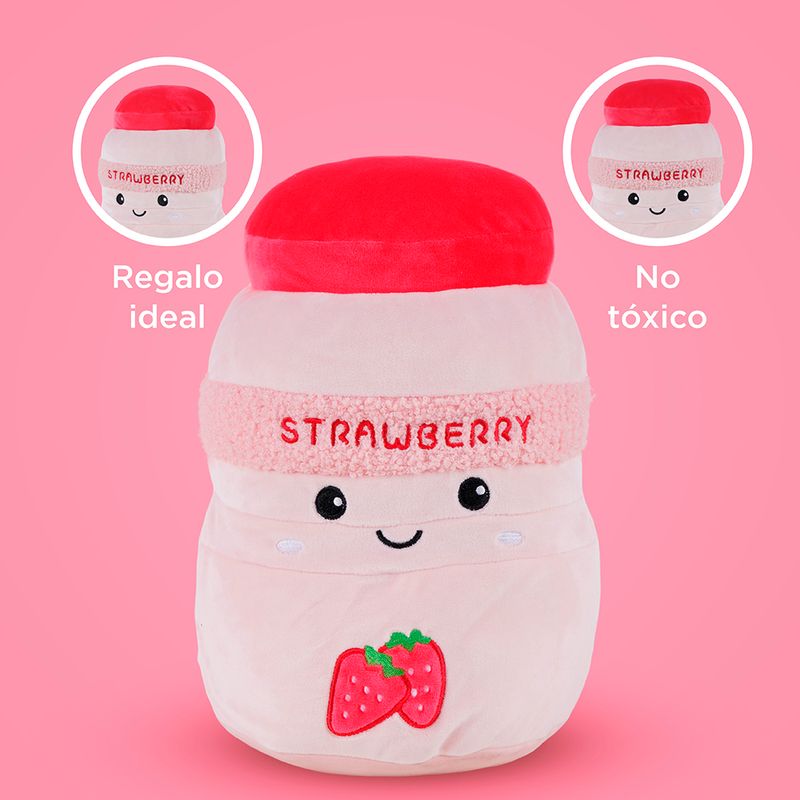 Peluche-De-Almohada-De-Malteada-De-Fresa-Beverage-Series-Miniso-Felpa-24x39-cm-5-10849
